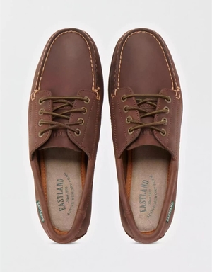 Loafers American Eagle Eastland Falmouth Camp Moc Oxford Marron Femme | MAH-58888995